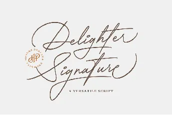 Delighter font