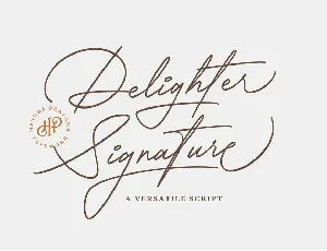 Delighter font