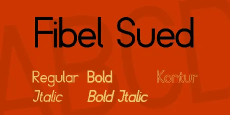 Fibel Sued font