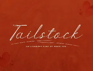 Tailstock Script font