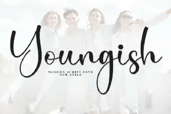 Youngish Script font