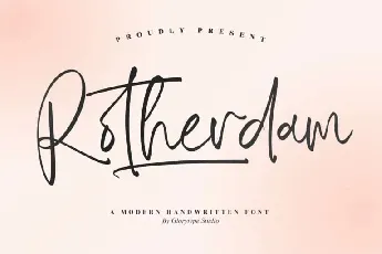 Rotherdam font