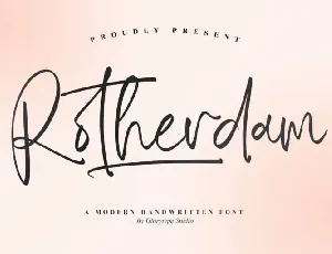 Rotherdam font