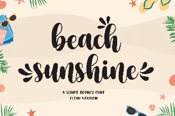 beachsunshine font