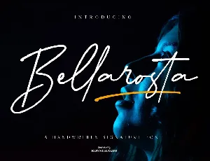 Bellarosta font