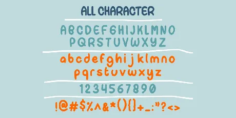 Paper Candy font