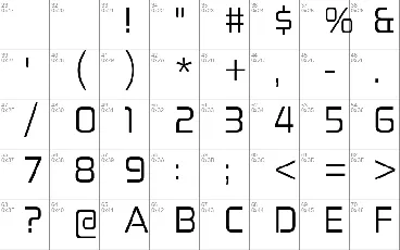 Zekton font