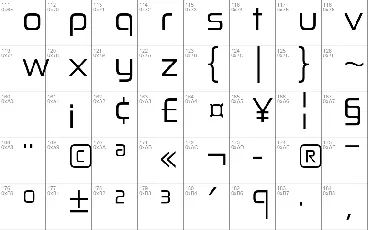 Zekton font