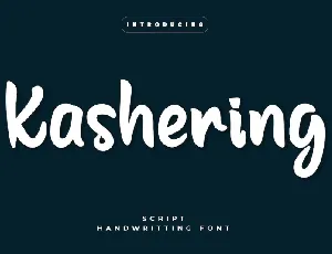 Kashering font