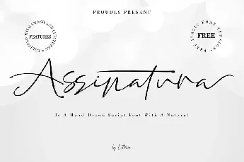 Assinatura Script font