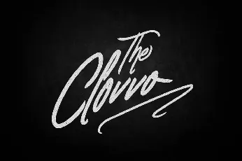 Clovvo Script Free font