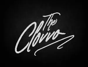 Clovvo Script Free font