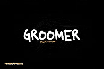 Groomer font