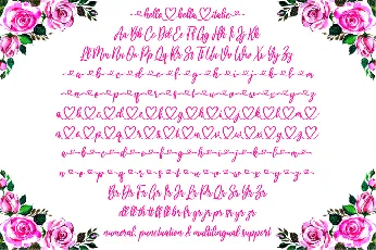 hello bella font