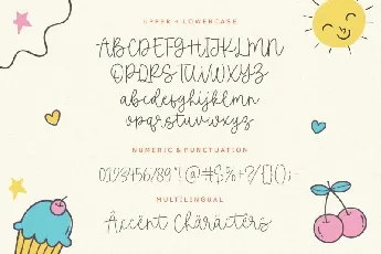 Sweet Cakery font