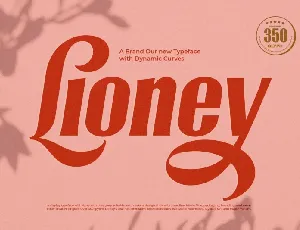 Lioney Oblique font