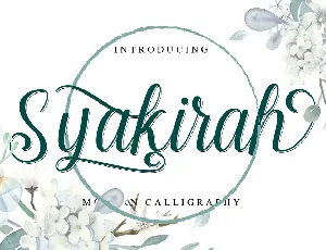 Syakirah font