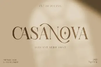 Casanova Serif font