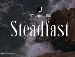 Steadfast Typeface font