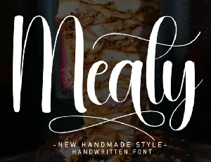 Meaty Script font