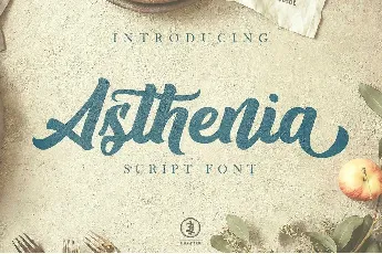 Asthenia Script Free font