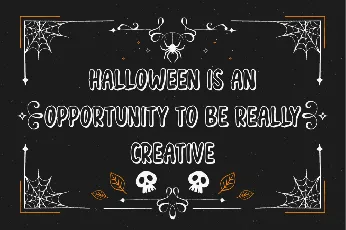 halloween font