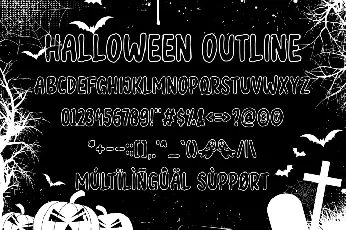 halloween font