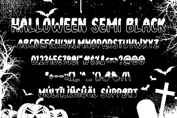 halloween font