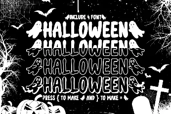 halloween font