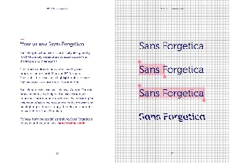 Sans Forgetica font