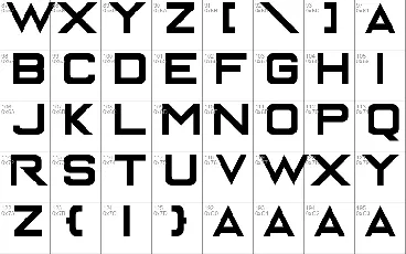 Enter The Grid font