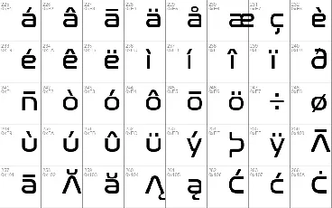 Nasalization font