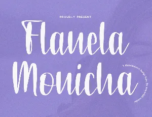 Flanela Monicha font