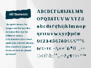 Abigaz font