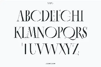 Virzo font