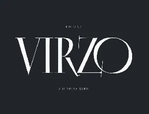 Virzo font