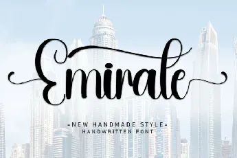 Emirate Script font