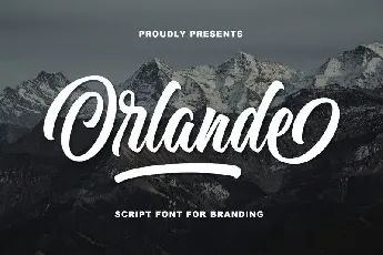 Orlande Script font