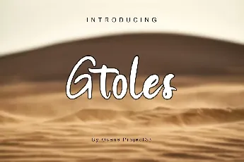 Gtoles font