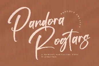 Pandora Rogtars font