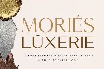 Mories Luxerie Duo font