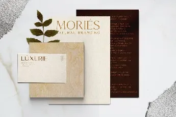 Mories Luxerie Duo font