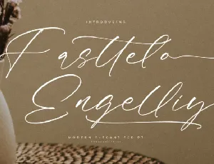 Fasttelo Engelliy font