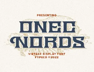 Onec Nords font