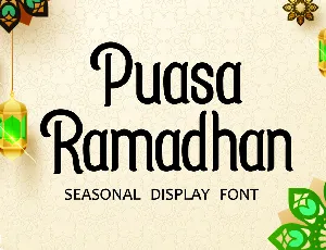 Puasa Ramadhan font