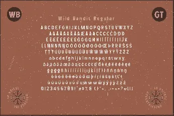 Wild Bandit font