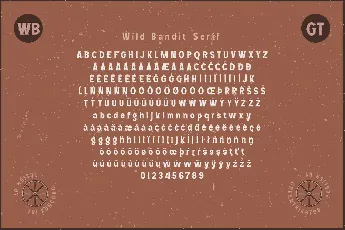 Wild Bandit font