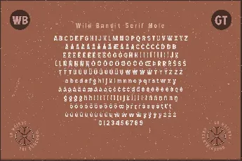 Wild Bandit font