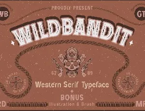 Wild Bandit font