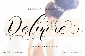 Delmore font